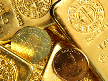 lingotti da un kilo d'oro puro e monete da investimento